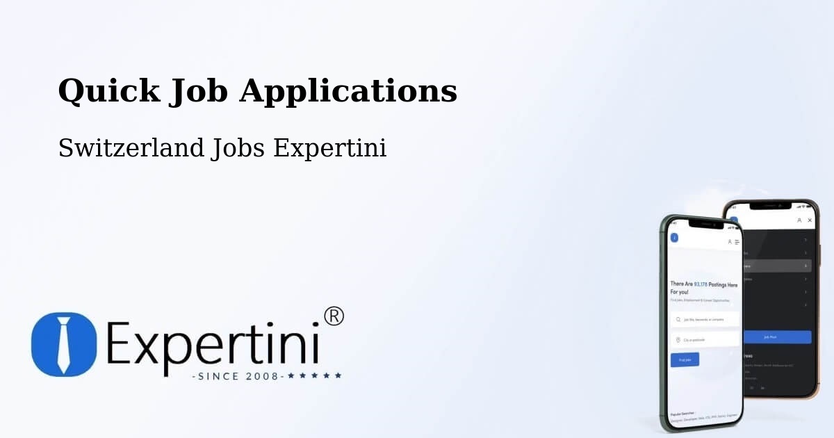 Quick Apply Feature – Freienbach - Switzerland Jobs Expertini